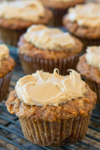 Carrot Cupcakes With Molasses Cream Cheese Icing Recipe