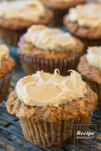 Carrot Cupcakes With Molasses Cream Cheese Frosting Recipe