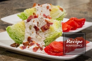 Steakhouse Style Wedge Salad Recipe