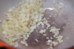 Onions cooking