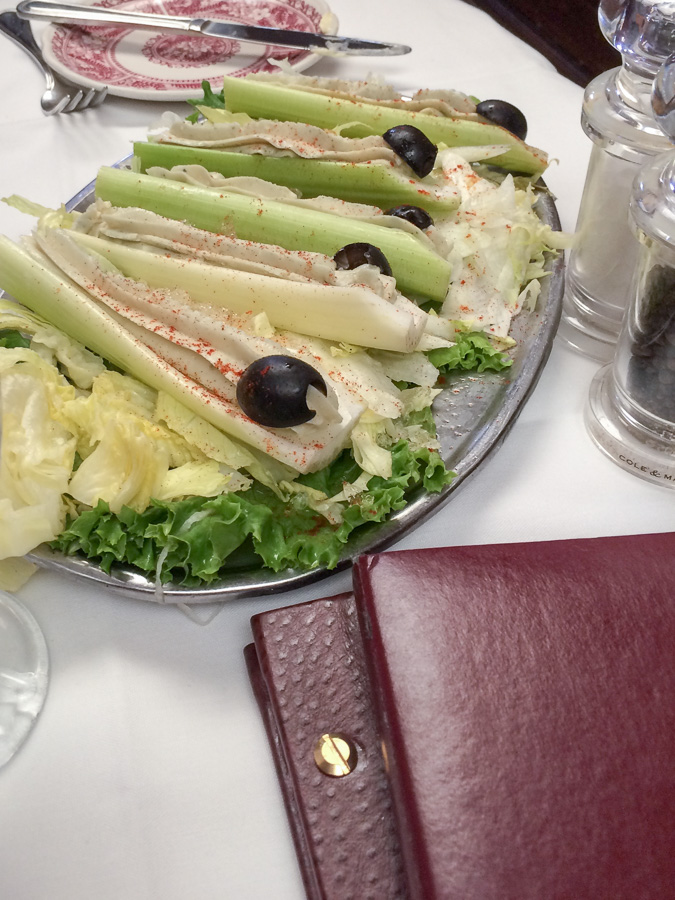 Blue Cheese Mousse Stuffed Celery