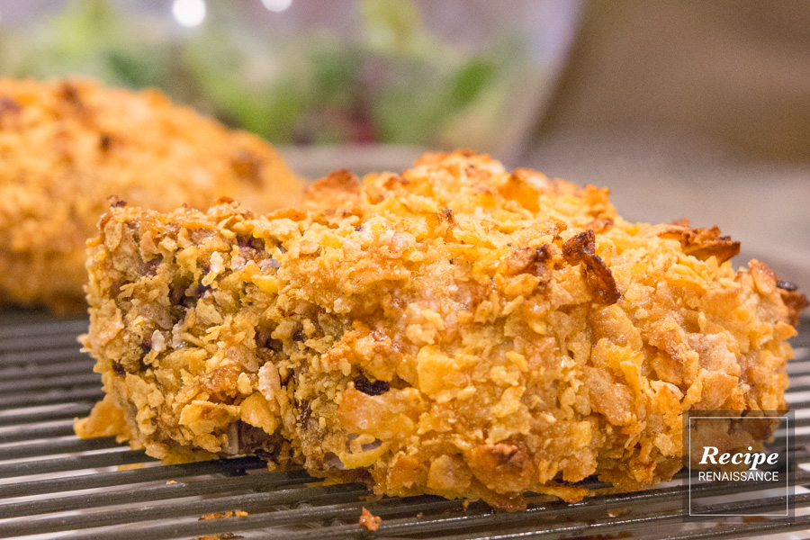 Corn Flake Crusted Oven Baked Pork Chops Recipe