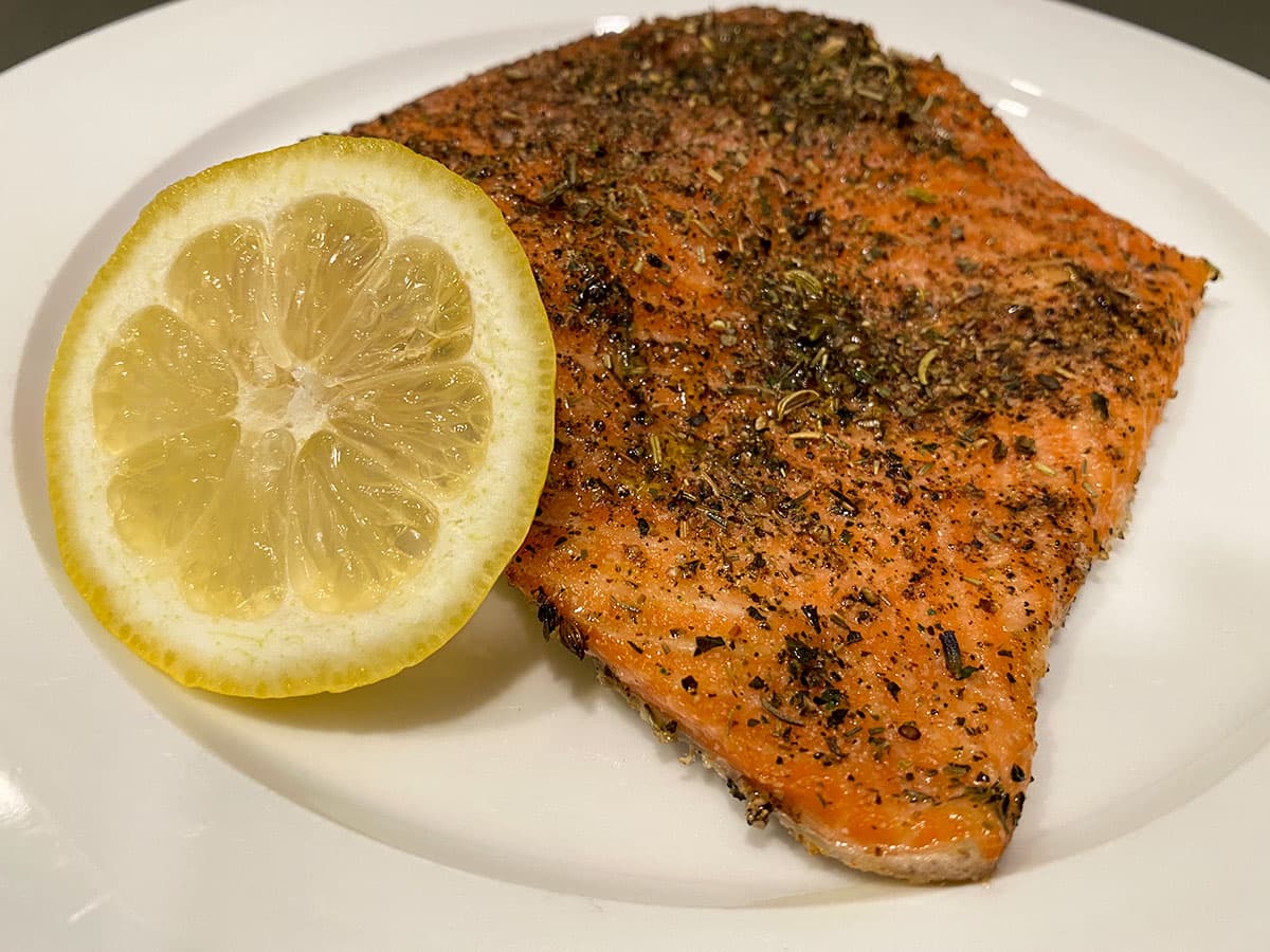 Slow Baked Steelhead Trout or Salmon Recipe