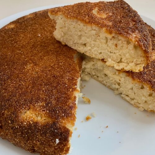 slice of cornbread